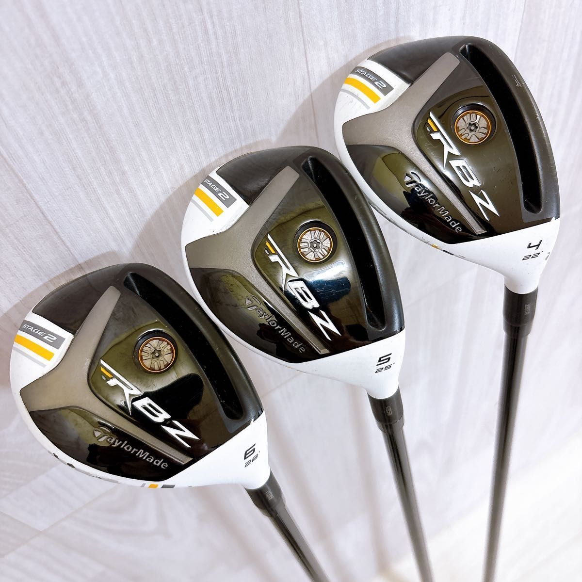 テーラーメイド RBZ STAGE2 ユーティリティ 3本セット U4 U5 U6 右利き 