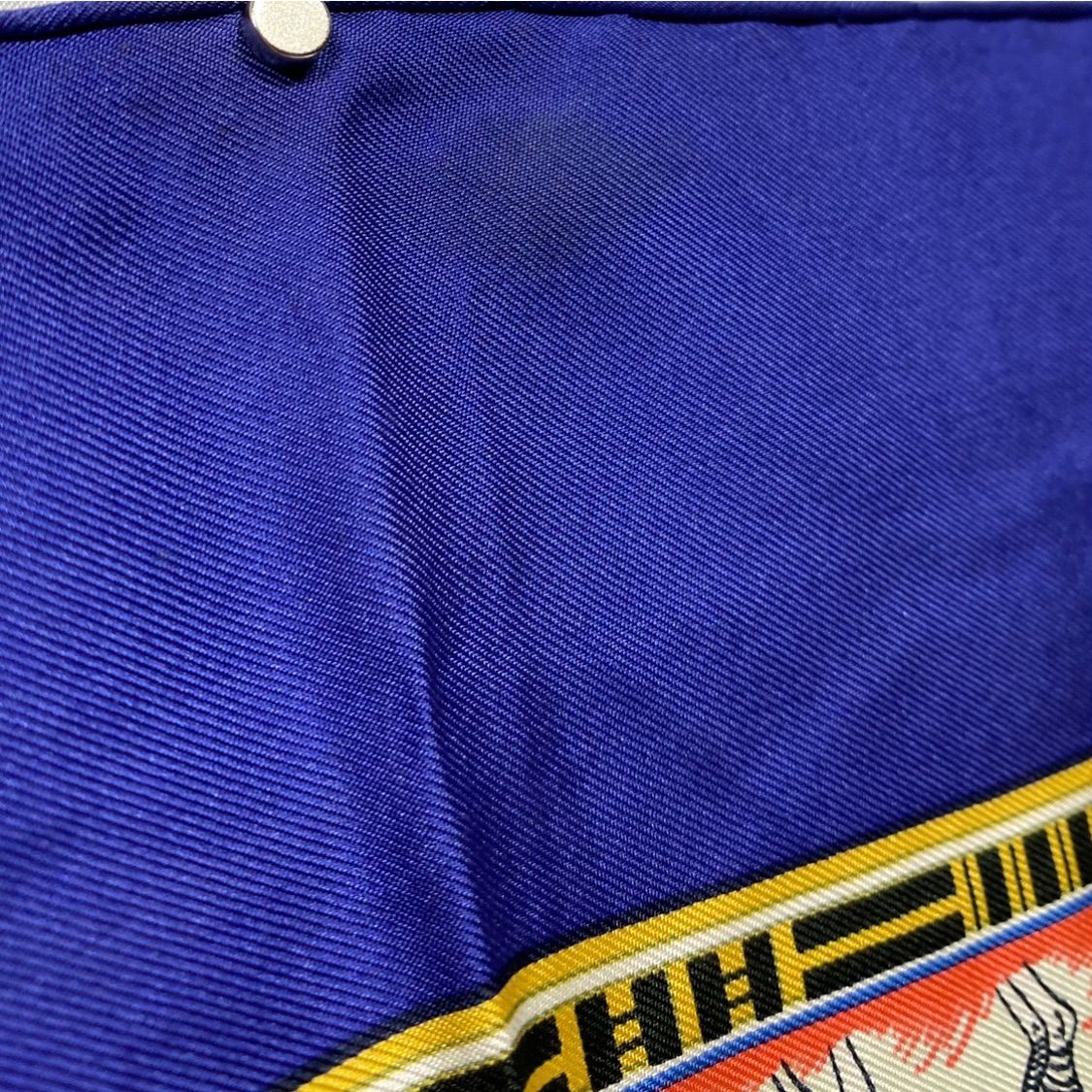 エルメス カレ90 TROPIQUES シルクスカーフ トロピカル ブルー HERMES