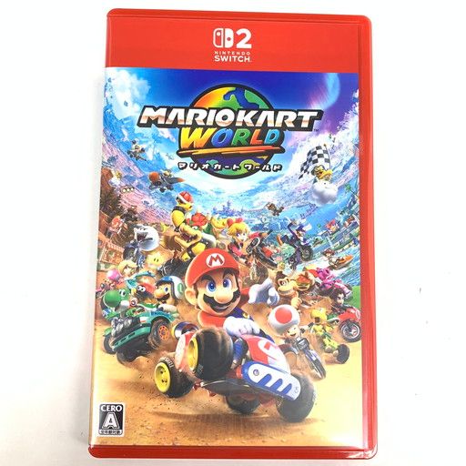 マリオカード 中古品】マリオカート ワールド -Switch2【029-260426-mo-32-fur