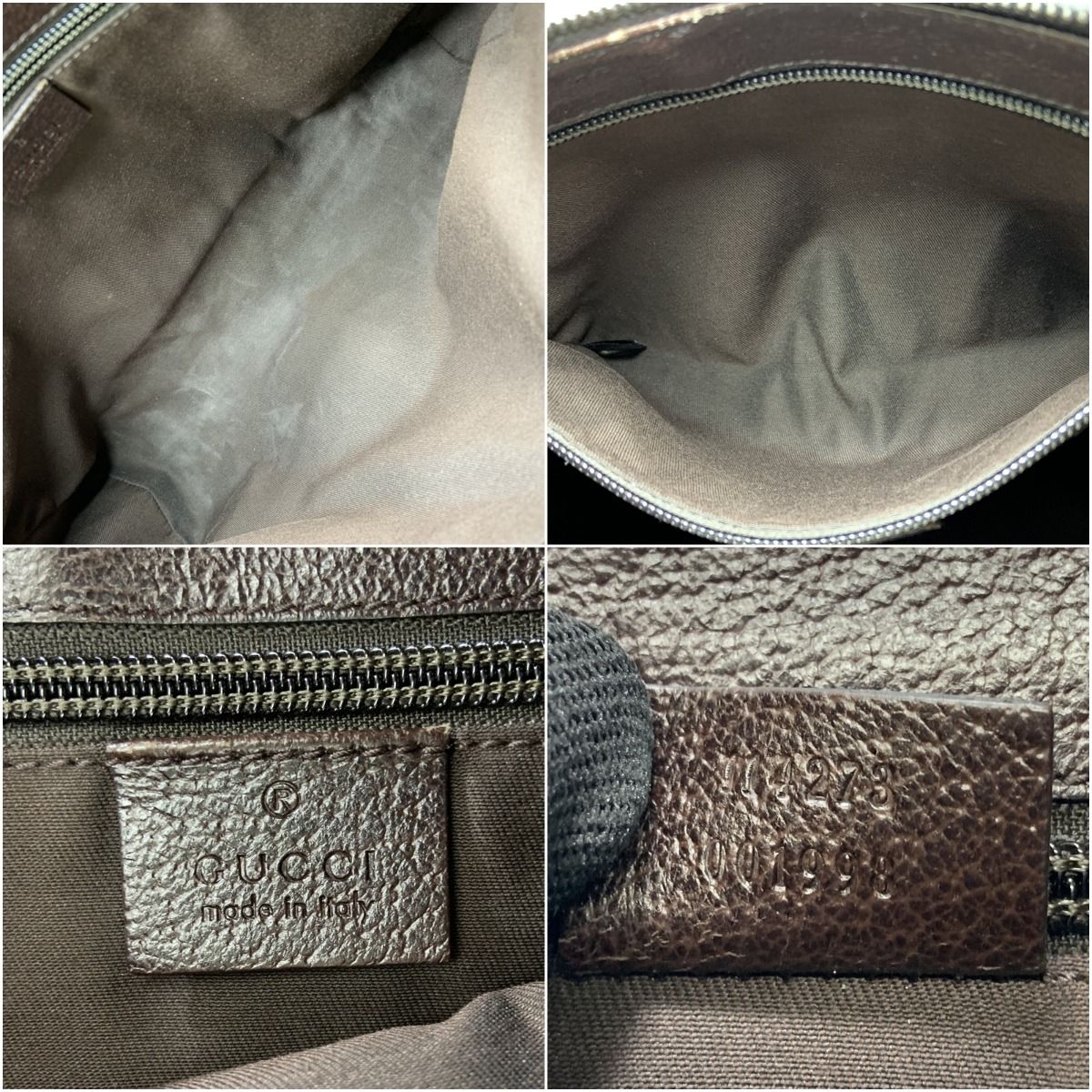グッチ GUCCI GG柄 ショルダーバッグ 114273 ブラウン GGキャンバス レディース ショルダーバッグ GUCCI - グッチ GUCCI GG柄 ショルダーバッグ 114273 ブラウン GG