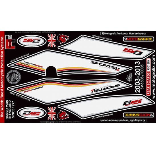 <MP>REAR BODY PAD MOTO GRAFIX MOTO GRAFIX RS013TH