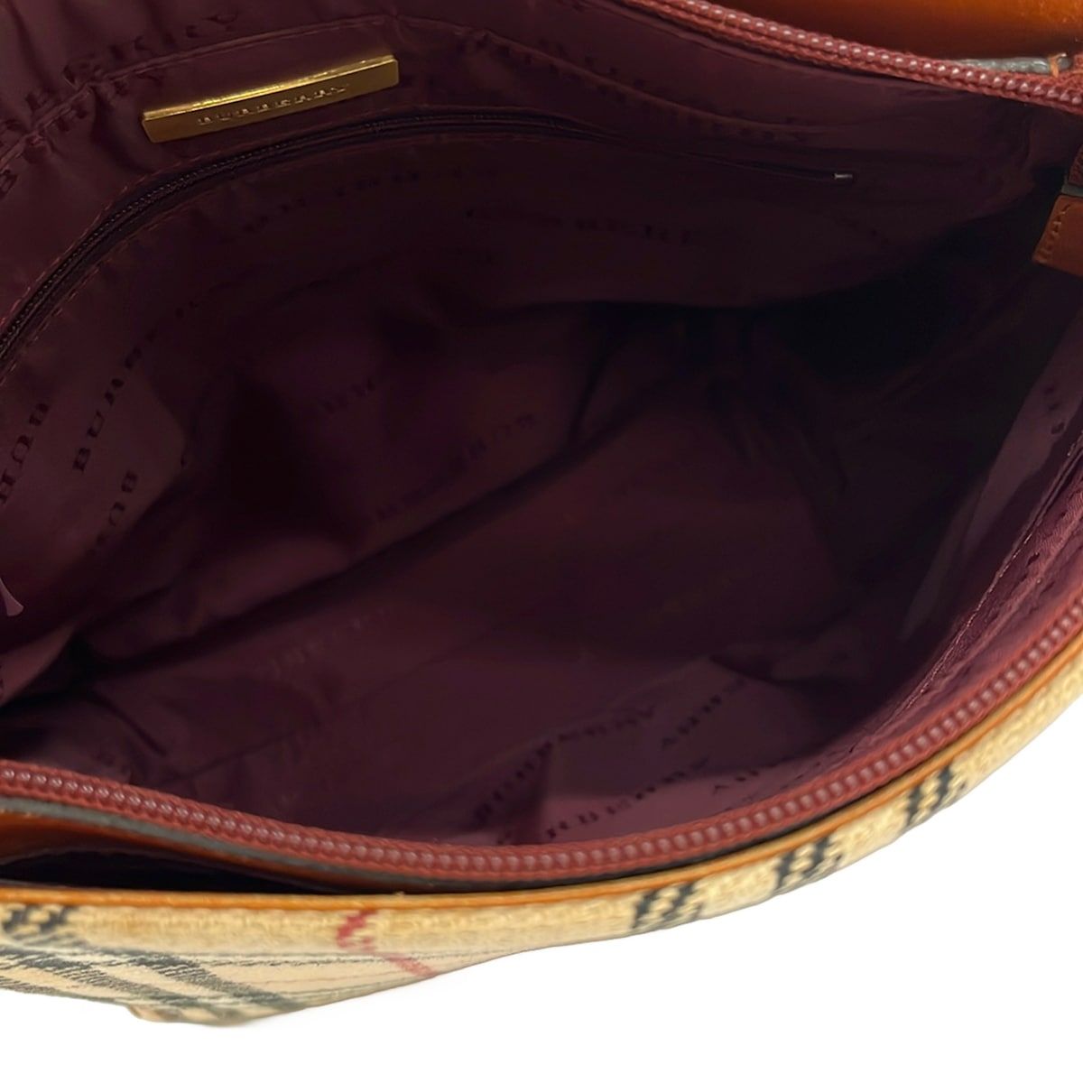 BURBERRY/Burberry(バーバリー) ショルダーバッグ - ベージュ×ダーク