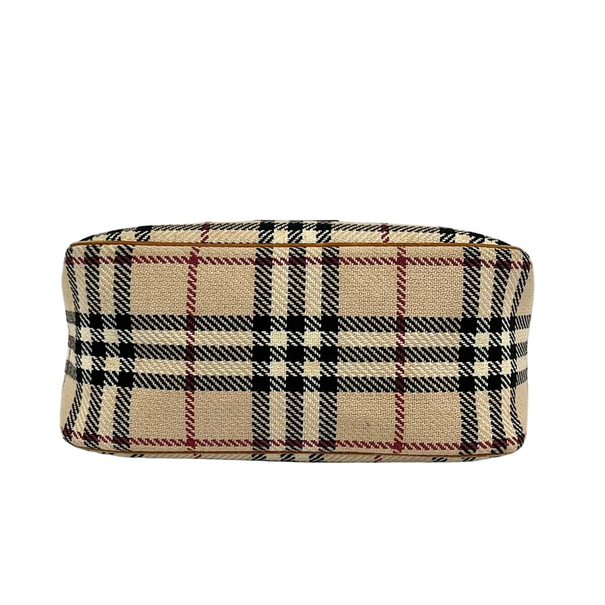 BURBERRY/Burberry(バーバリー) ショルダーバッグ - ベージュ×ダークネイビー×マルチ チェック柄 レザー BURBERRY/Burberry(バーバリー) ショルダーバッグ - ベージュ×ダーク