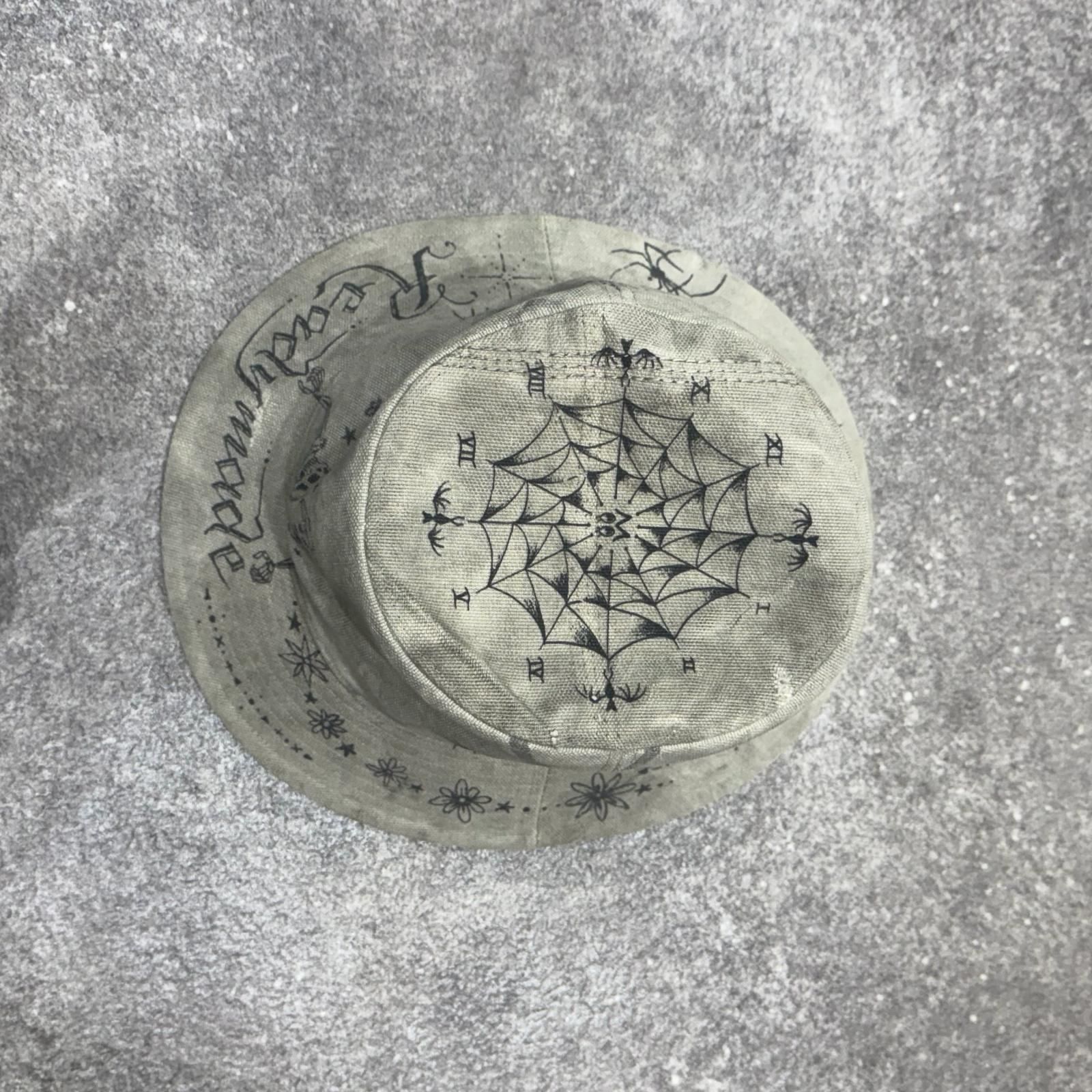 参考上代85800円 READYMADE × Dr.WOO 23AW BUCKET HAT TATOO バケット