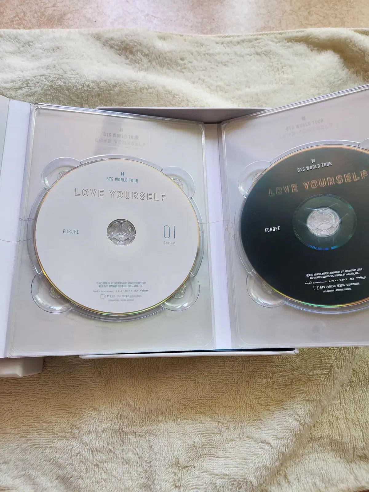 BTS ナムジュン LYS EU BluRay トレカ BTS LOVE YOURSELF ヨーロッパ Blu-ray フルセット(トレカ