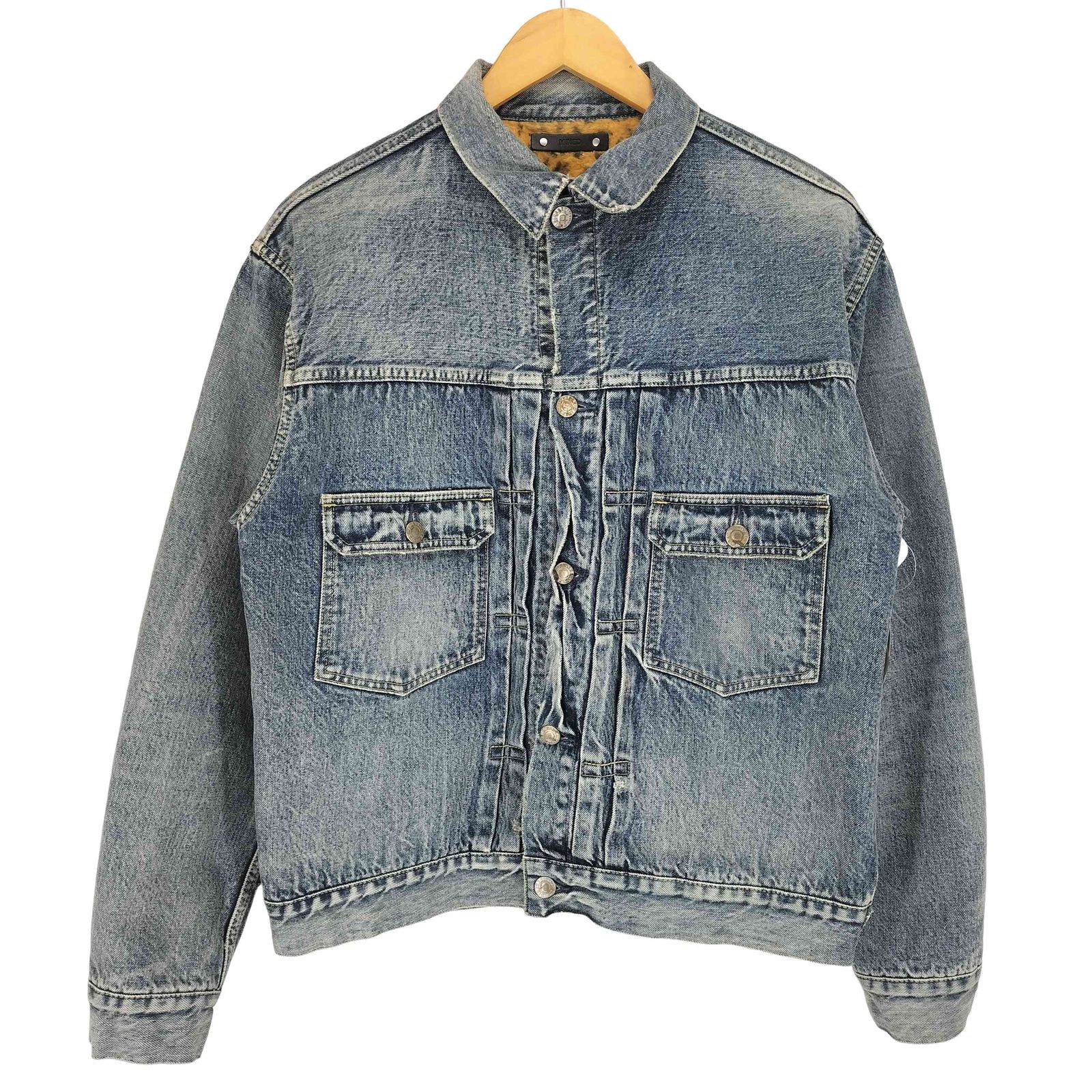 マインデニム MINEDENIM Leopard Fur Lining RF-GJKT USD メンズ 2