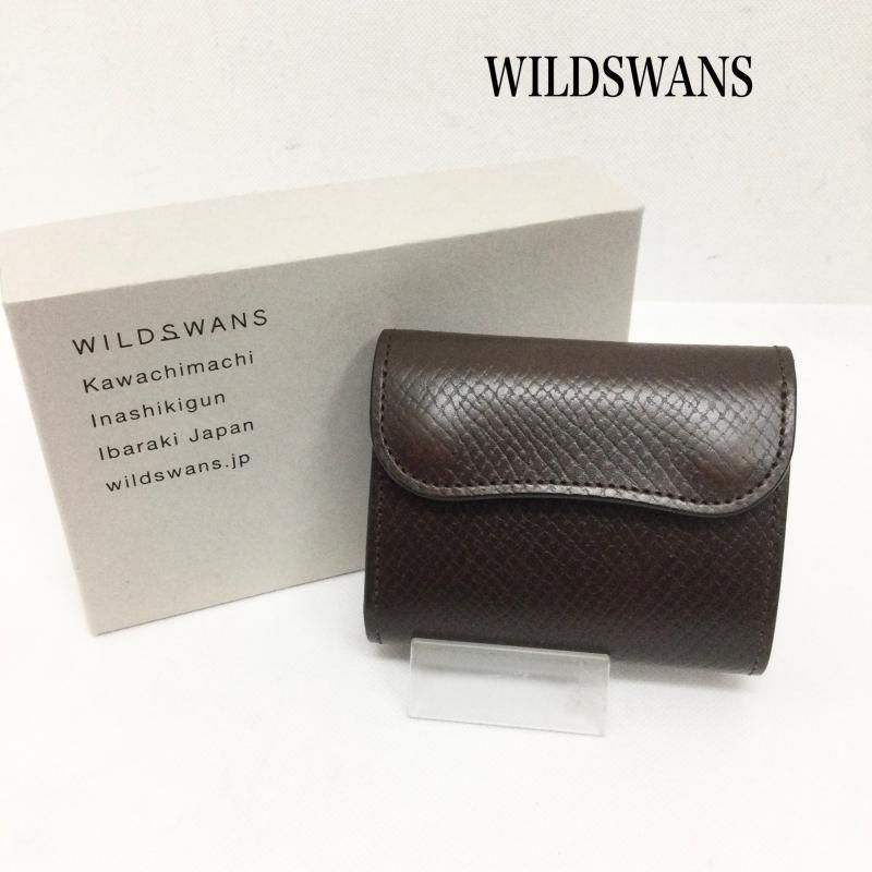 【美品】ワイルドスワンズ 折り財布 M3-PARM ESD CH ブラウン USED 古着 財布 コンパクト財布 WILDSWANS ワイルドスワンズ M3-ENO