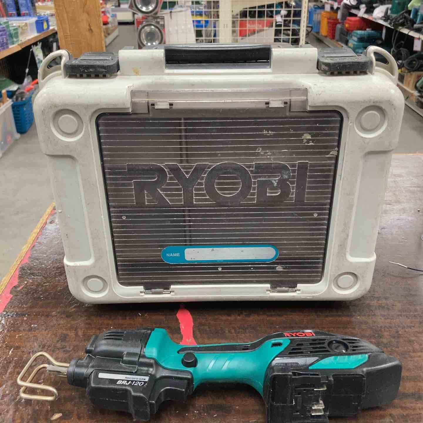 ◇リョービ(RYOBI) コードレス小型レシプロソー BRJ-120【川崎店】