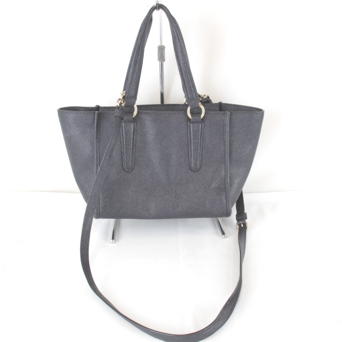 『USED』 COACH コーチ 2wayショルダー D1723-F11925 ショルダーバッグ レザー ネイビー【中古】 USED』 コーチ 2wayショルダー D1723-F11925 ショルダーバッグ レザー