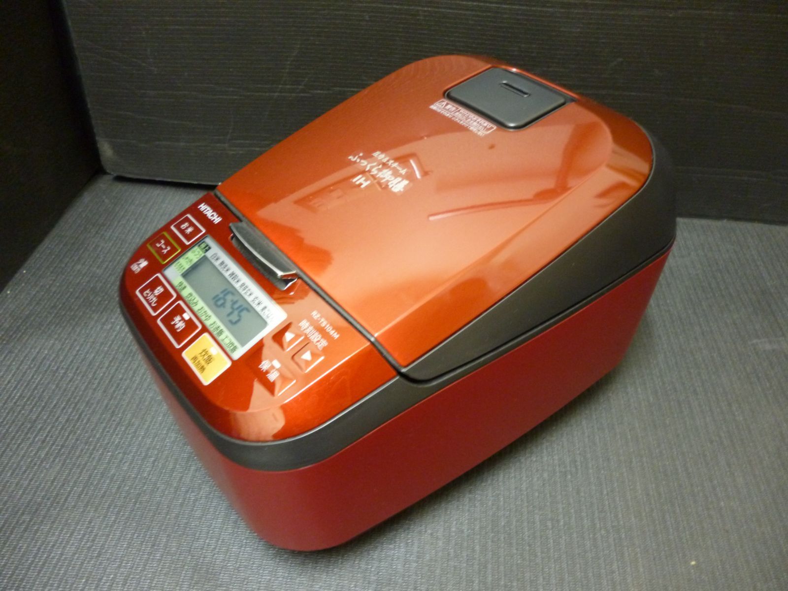 中古品 HITACHI 日立 5.5合炊き 圧力＆スチーム IH ジャー炊飯器 RZ
