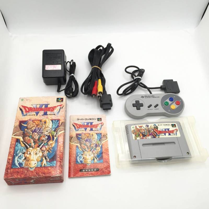動作品】ニンテンドー スーパーファミコン 1CHIP 本体一式