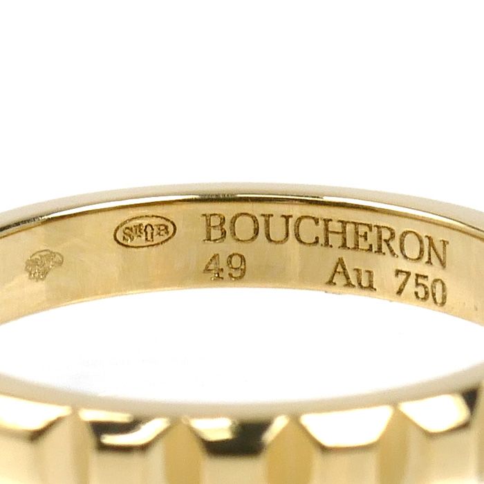 Boucheron ブシュロン K18YG イエローゴールド クルドパリ ミディアム 