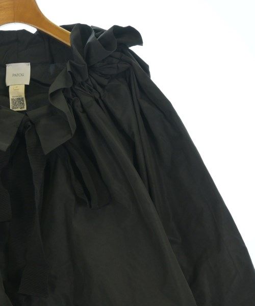 PATOU パトゥ ブラウス XS 黒 【古着】【中古】【送料無料】 PATOU パトゥ ブラウス XS 黒 【古着】【中古】【送料無料】の通販はau