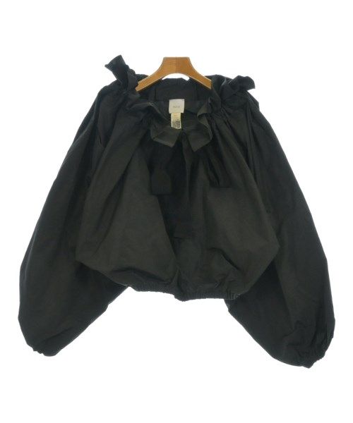 PATOU パトゥ ブラウス XS 黒 【古着】【中古】【送料無料】 PATOU（パトゥ）ブラウス 黒 サイズ:36(XS位) レディース