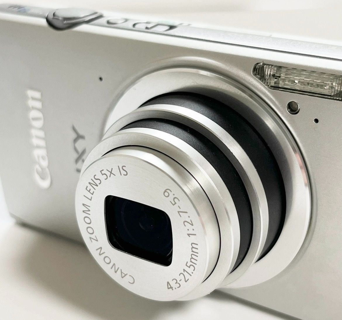 キヤノン CANON コンパクトデジタルカメラ CCD IXY 430F [シルバー