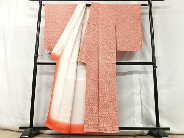 平和屋着物●大変加工の良い総絞り小紋　正絹　逸品　未使用　AABH0526fy 平和屋着物○大変加工の良い総絞り小紋 正絹 逸品 未使用 AABH0526fy