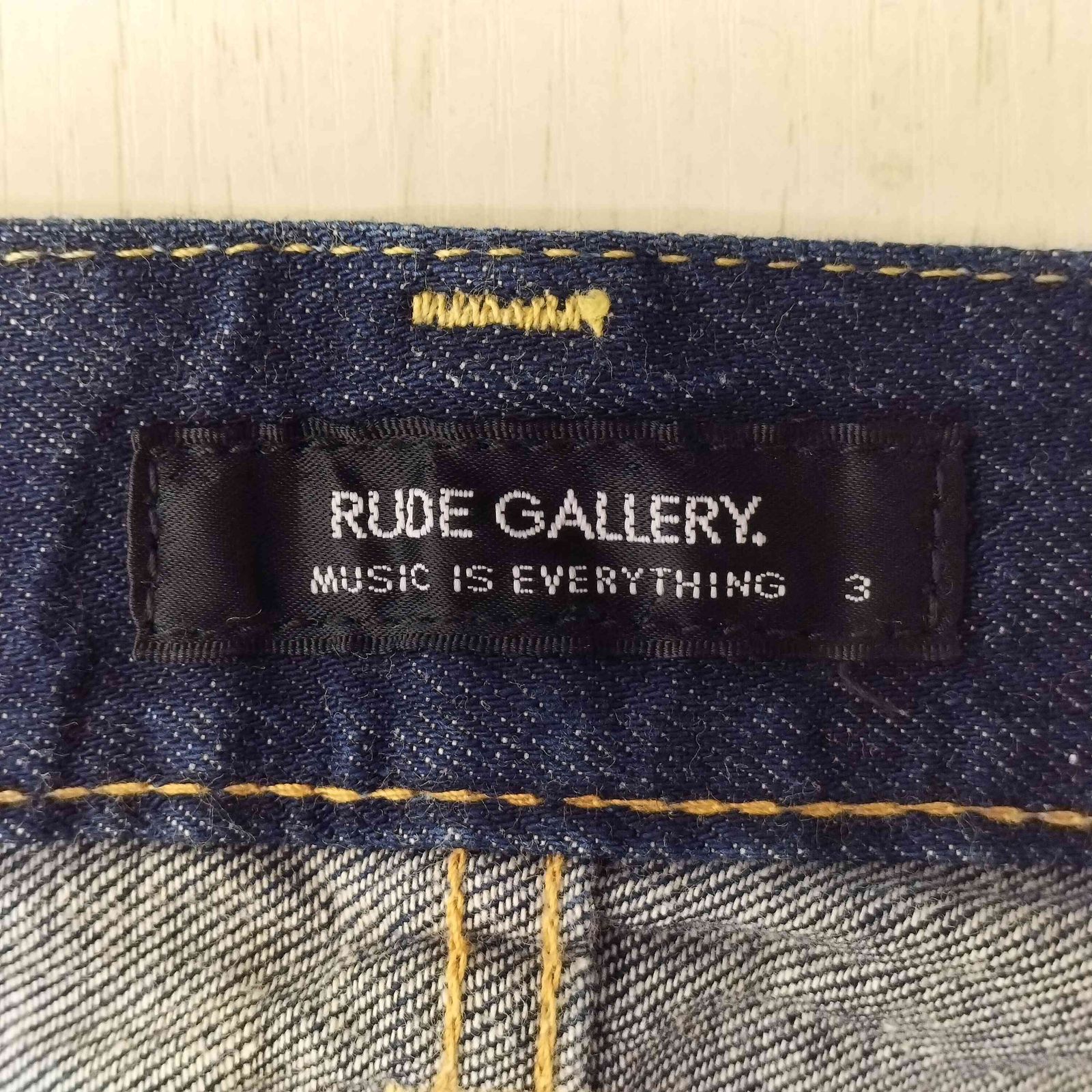 ルードギャラリー RUDE GALLERY Lot.6010 ボタンフライデニムパンツ