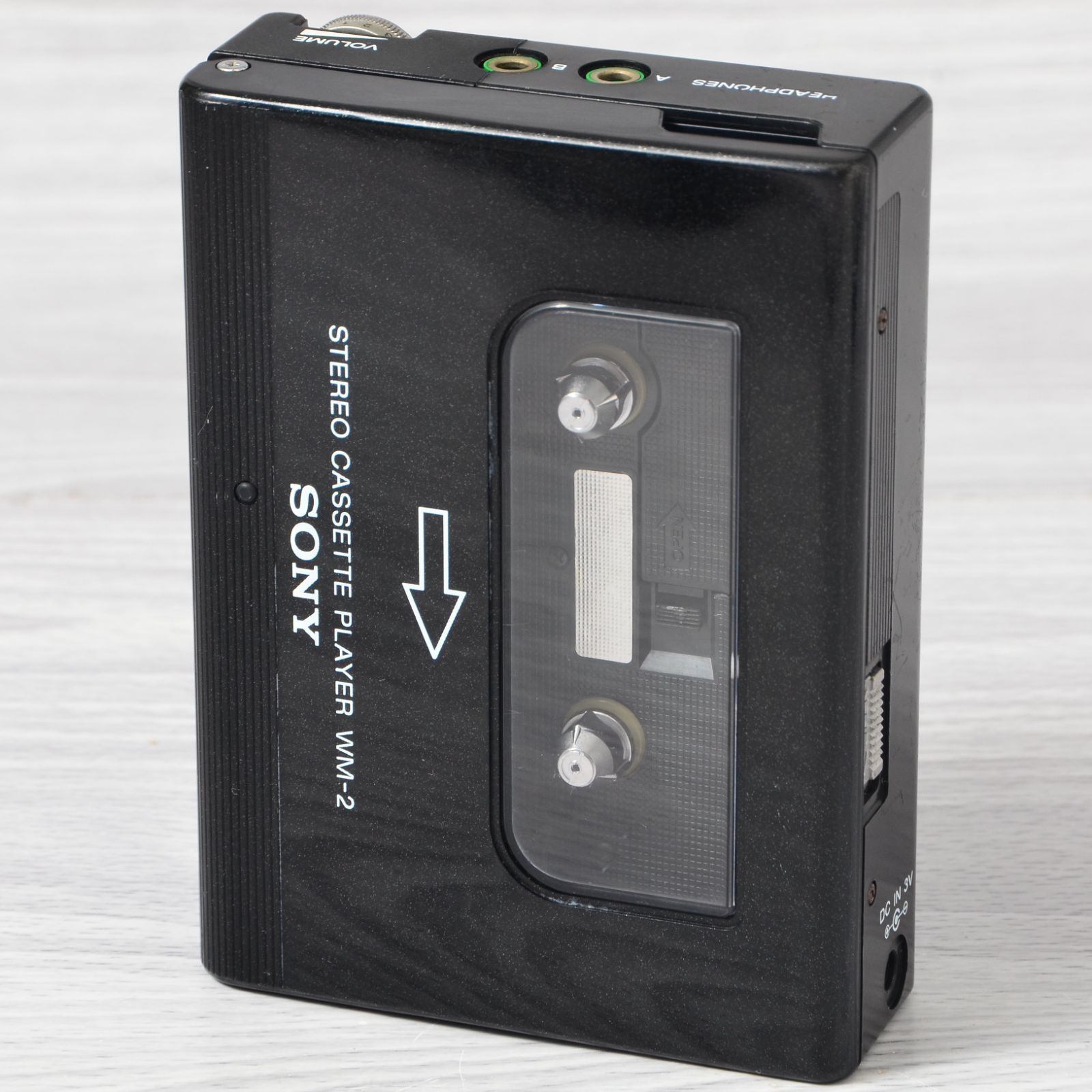整備済｜SONY WALKMAN カセットウォークマン WM-FK2 SONY WALKMAN WM-2 カセットウォークマン ブラック 整備済 TY433