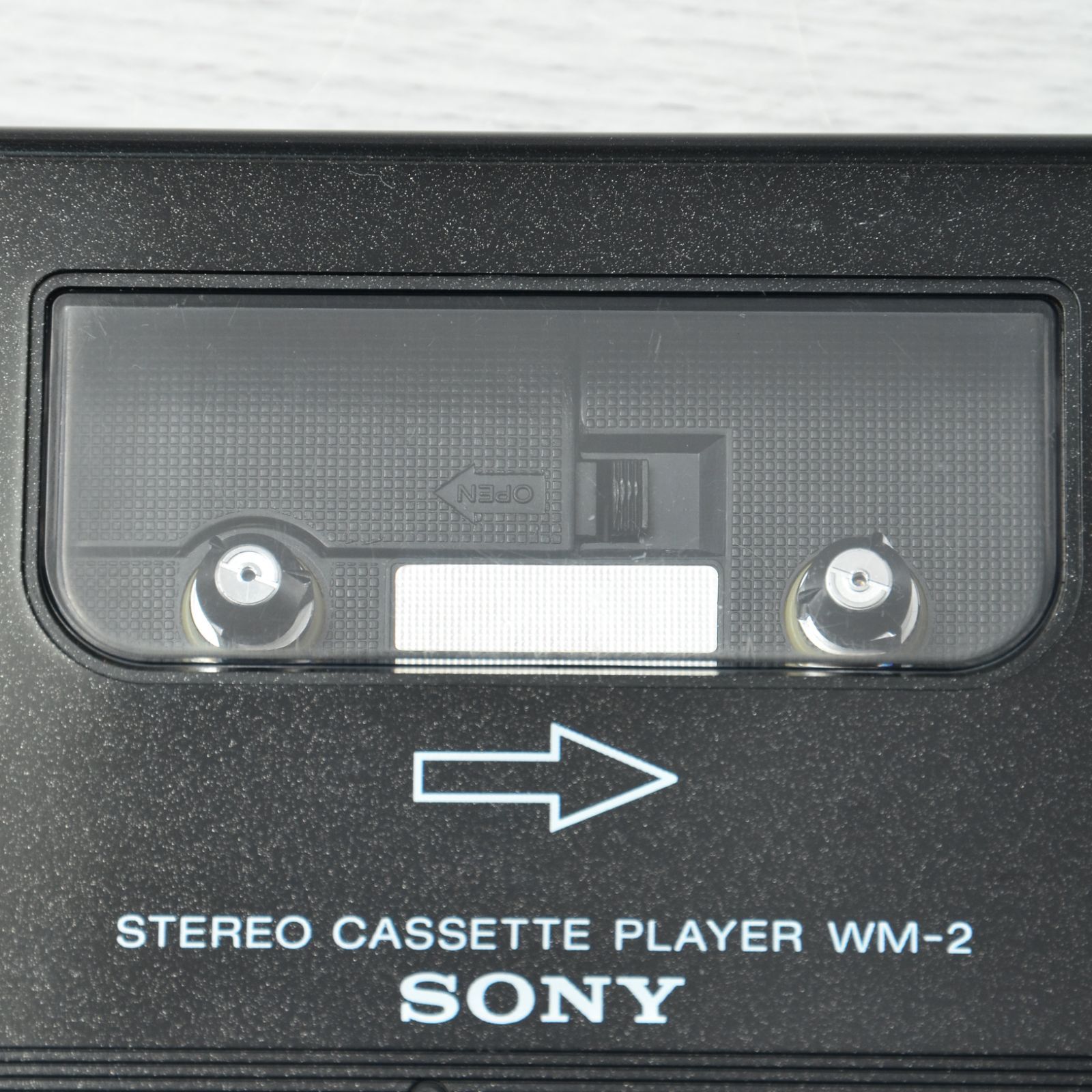 整備済｜SONY WALKMAN カセットウォークマン WM-FK2 SONY WALKMAN WM-2 カセットウォークマン ケース付 黒 整備済 TY267