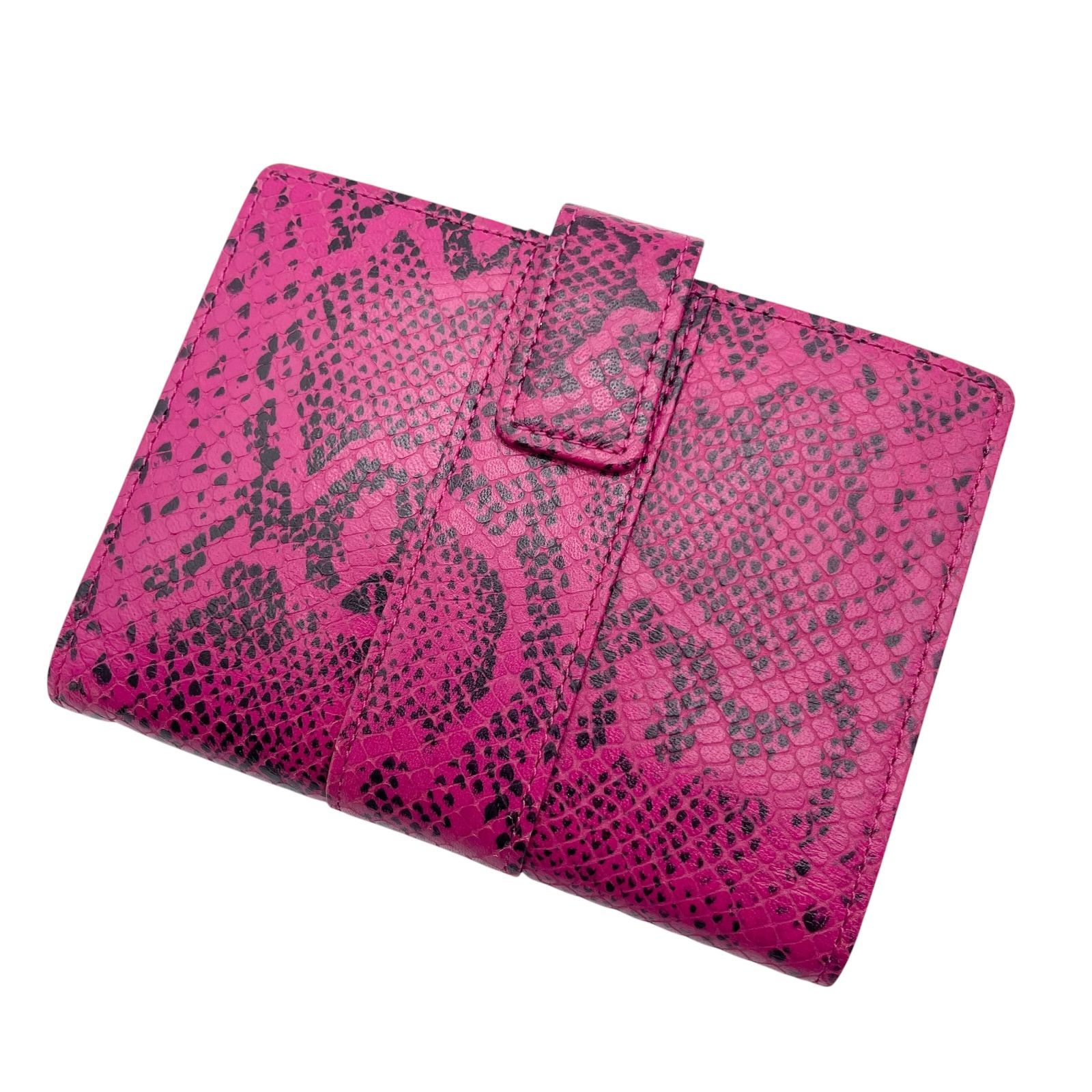 YSL ピンク 二つ折り財布 日本限定のメタリックピンクで新年の幕開けを。サンローランの三つ折り