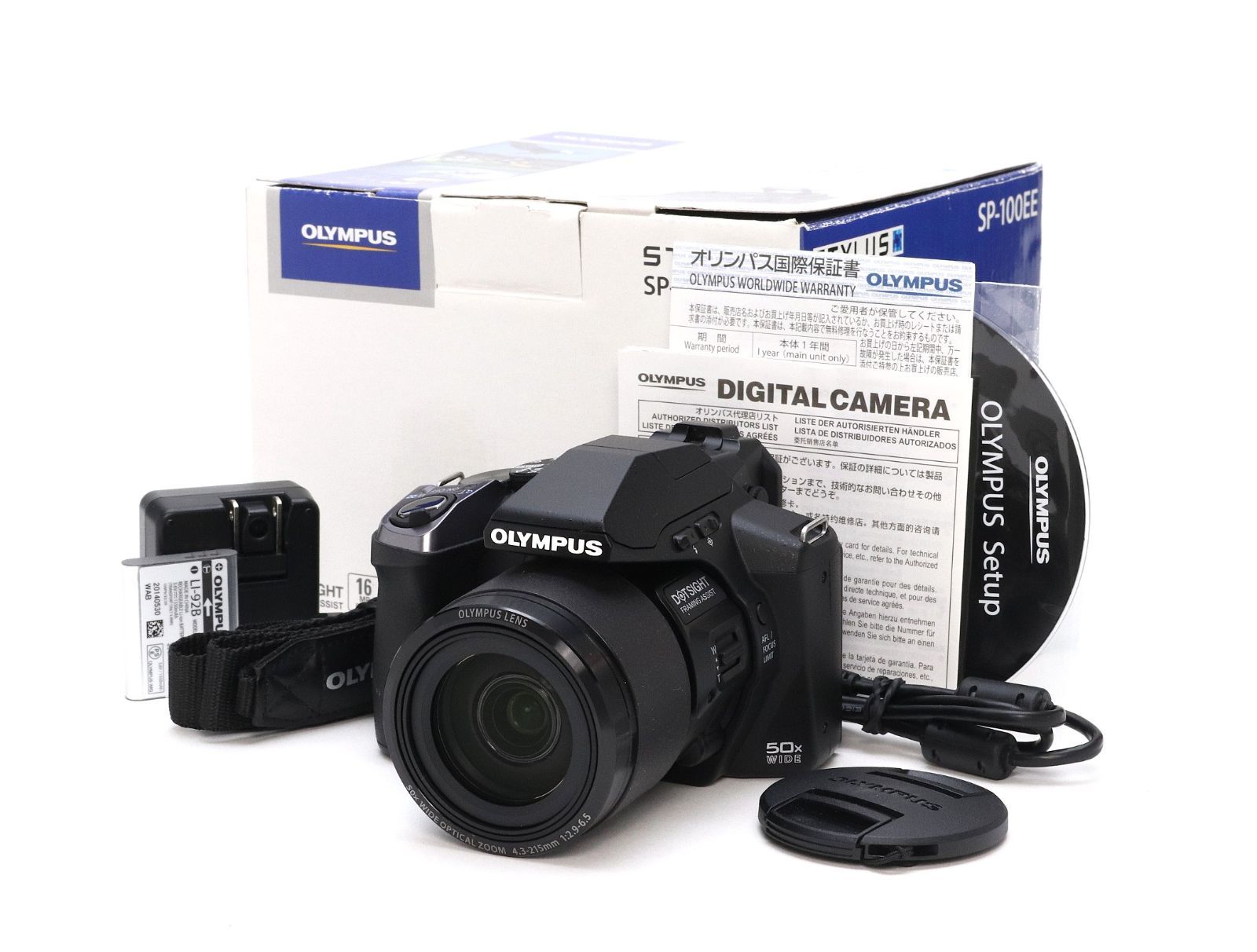 AA (新品級) OLYMPUS オリンパス STYLUS SP-100EE 初期不良返品対応 44