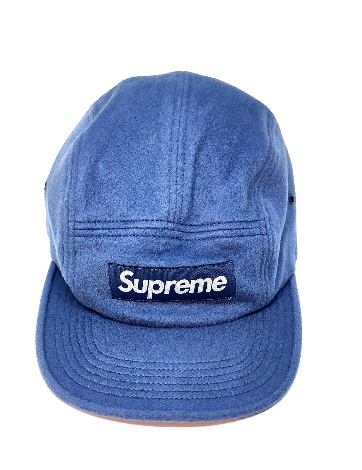 ◎正規品美品シュプリームSupreme × Loro Pianaキャンプキャップ Supreme Loro Piana Wool Camp Cap ライトブルー シュプリーム