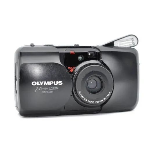 OLYMPUS μ（ミュー） L コンパクトカメラ 『動作確認済み』 動作OK】OLYMPUS μ[mju:] ZOOM PANORAMA コンパクトフィルムカメラ