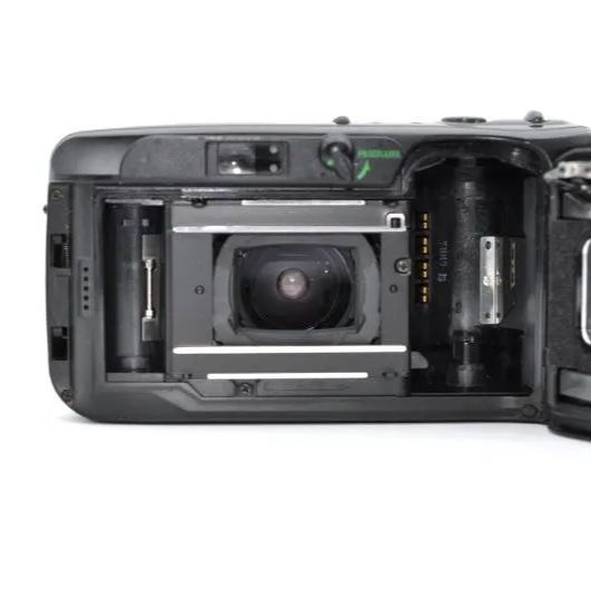 OLYMPUS μ[mju:] 初代PANORAMA コンパクトフィル Olympus MJU I Panorama Quartz Date 35mm Compact Film Camera, Rare