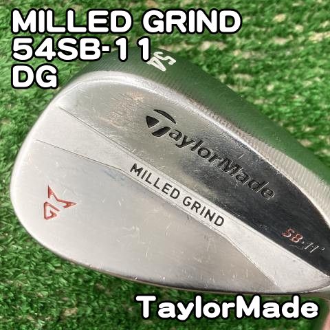 中古】ウェッジ テーラーメイド MILLED GRIND 54SB-11/DG/Wedge/54