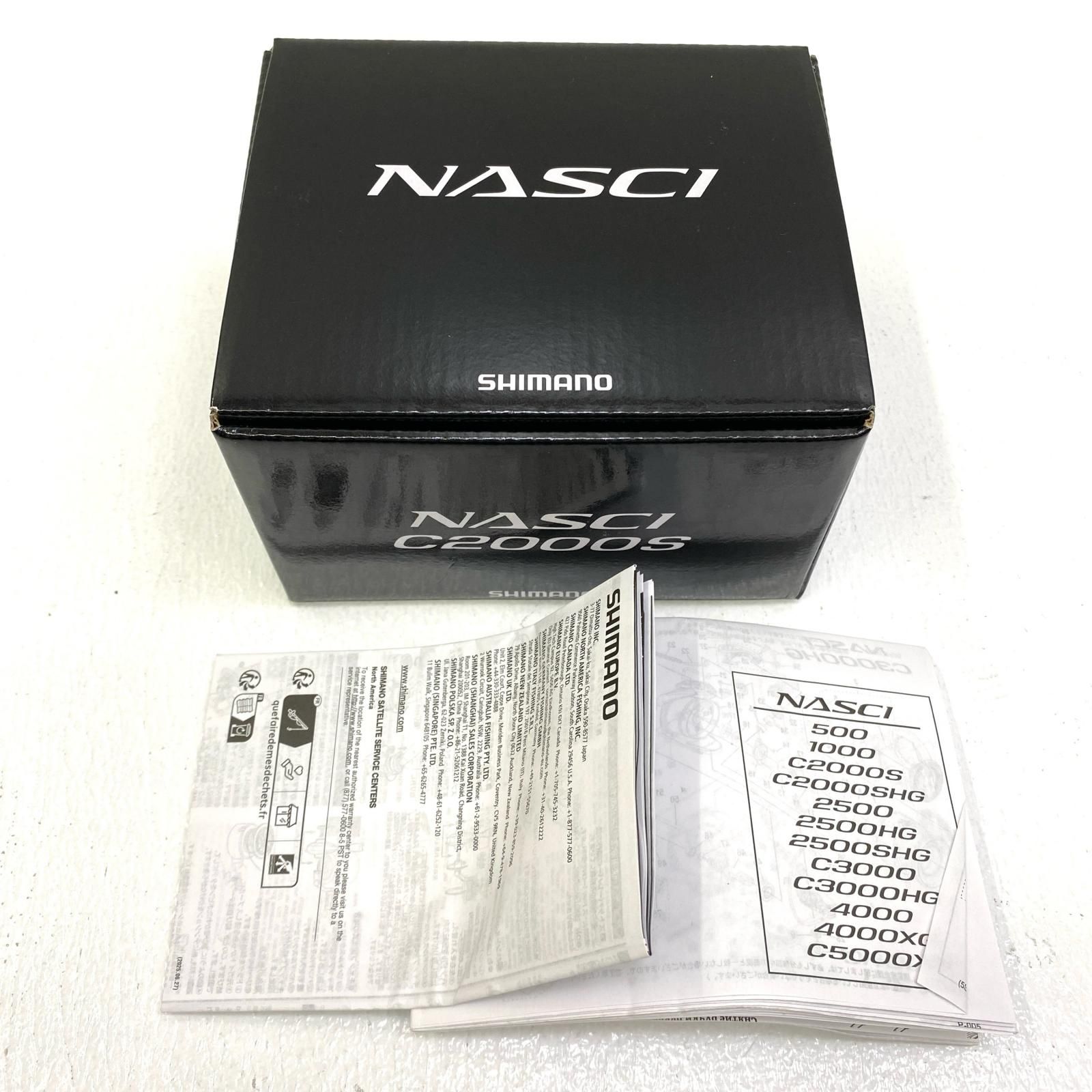 加古川店】 中古 SHIMANO | シマノ リール 26ナスキー C2000S カスタム