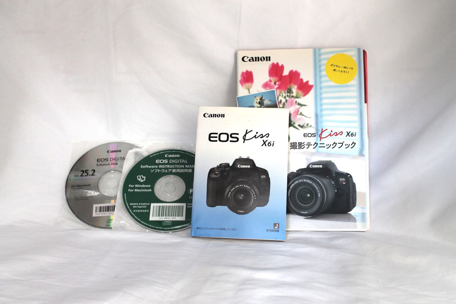 即使える Canon EOS Kiss X6i ダブルレンズ グリップ セット - メルカリ