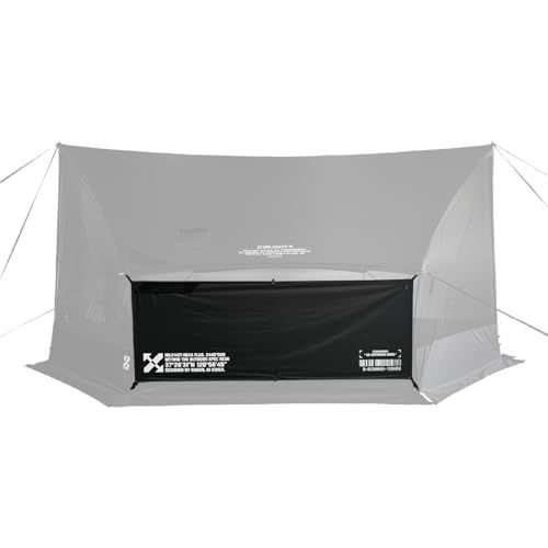 CAMVIL ZIP-TARP 六角形 防水タープ [ブラックゴムコーティング] 5.1
