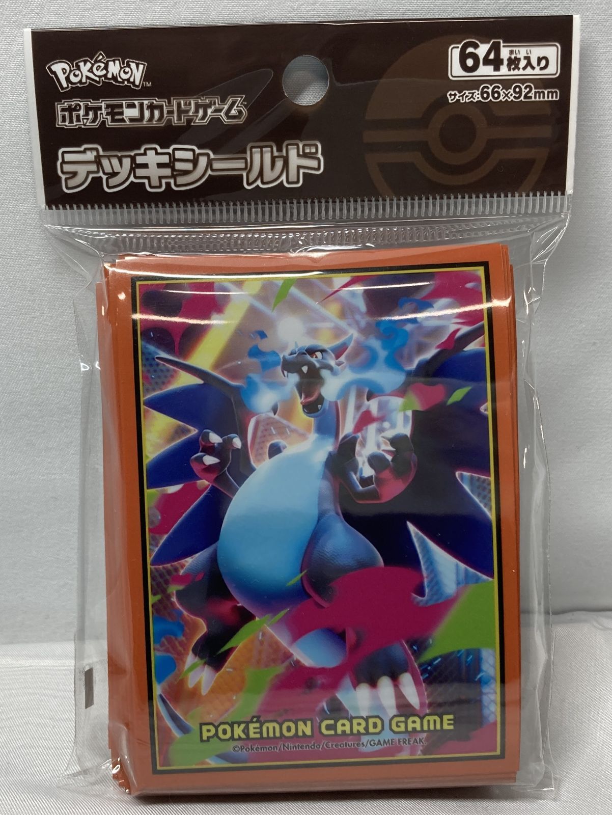 △M458-109 ポケモンカード デッキシールド スリーブ メガリザードンX