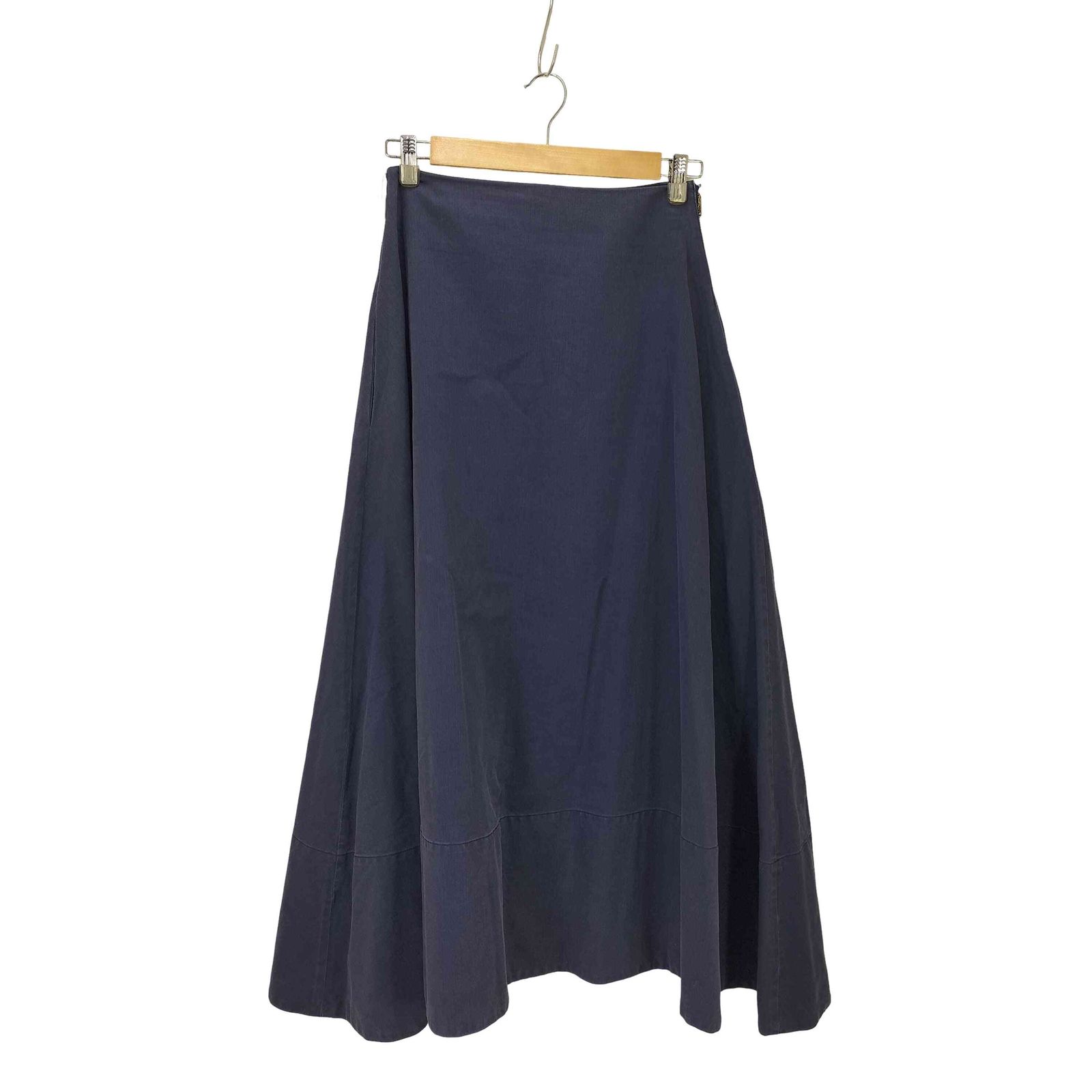 マディソンブルー MADISONBLUE BACK SATIN MAXI FLARE SKIRT 
