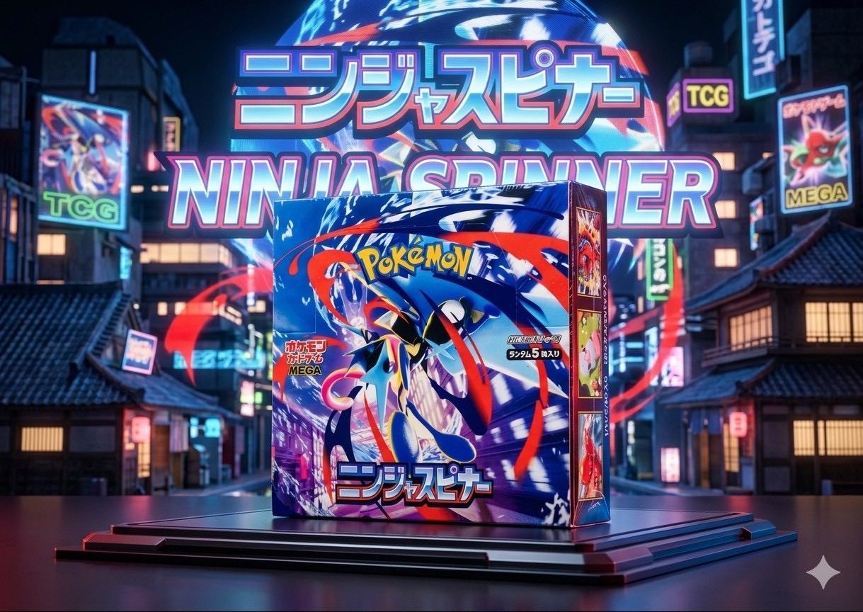 新品・シュリンク付】ポケモンカードゲーム MEGA ニンジャスピナー 