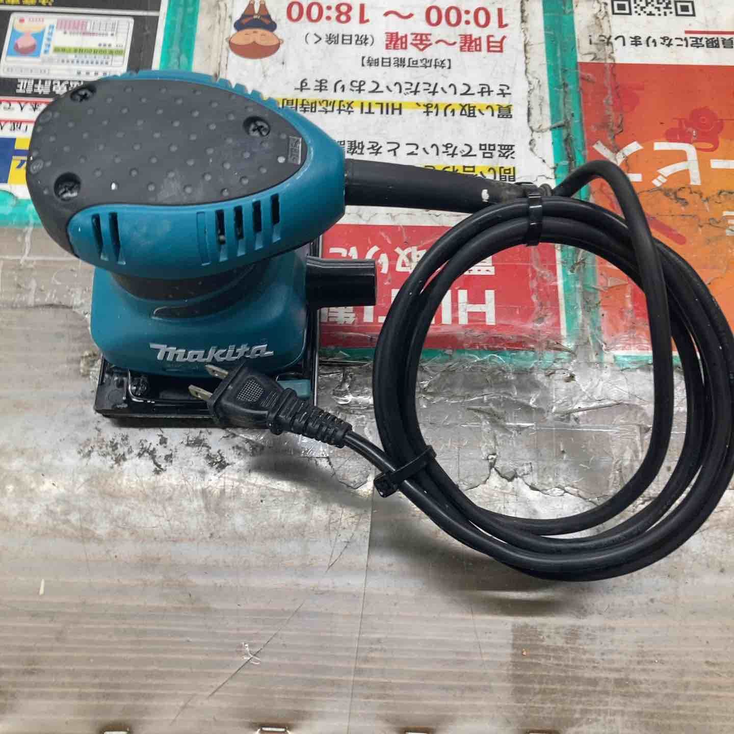 makita マキタ BO4555 ミニサンダ 中古品 【ハンズクラフト宜野湾店】 マキタ（makita） 防じんミニサンダー BO4565 コーナーサンダー : e
