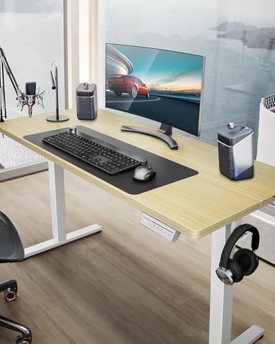 ErGear 電動 オフィスワークテーブル ErGear 電動 オフィスワークテーブル 昇降式デスク スタンディング