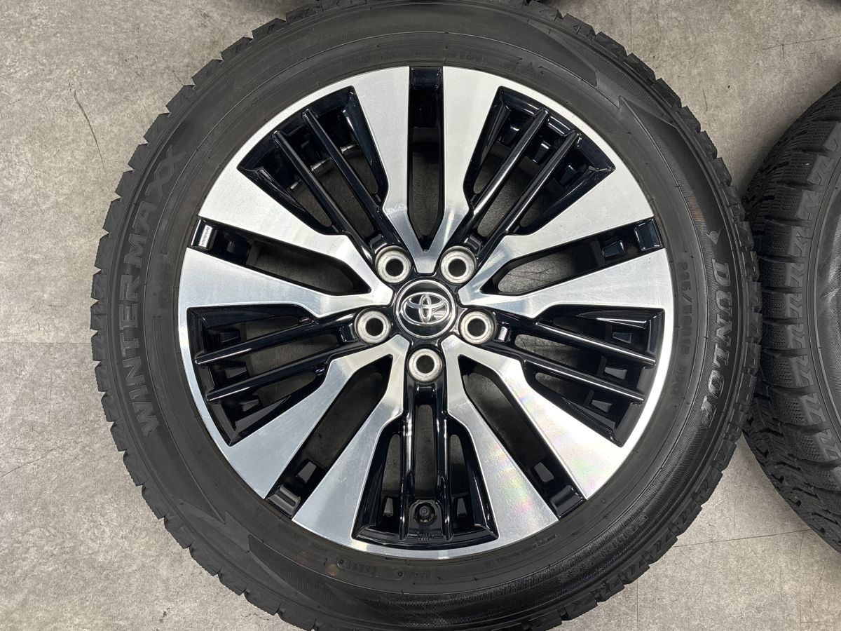 交換用に】トヨタ 30 後期 アルファード 純正 18in 7.5J +45 PCD114.3