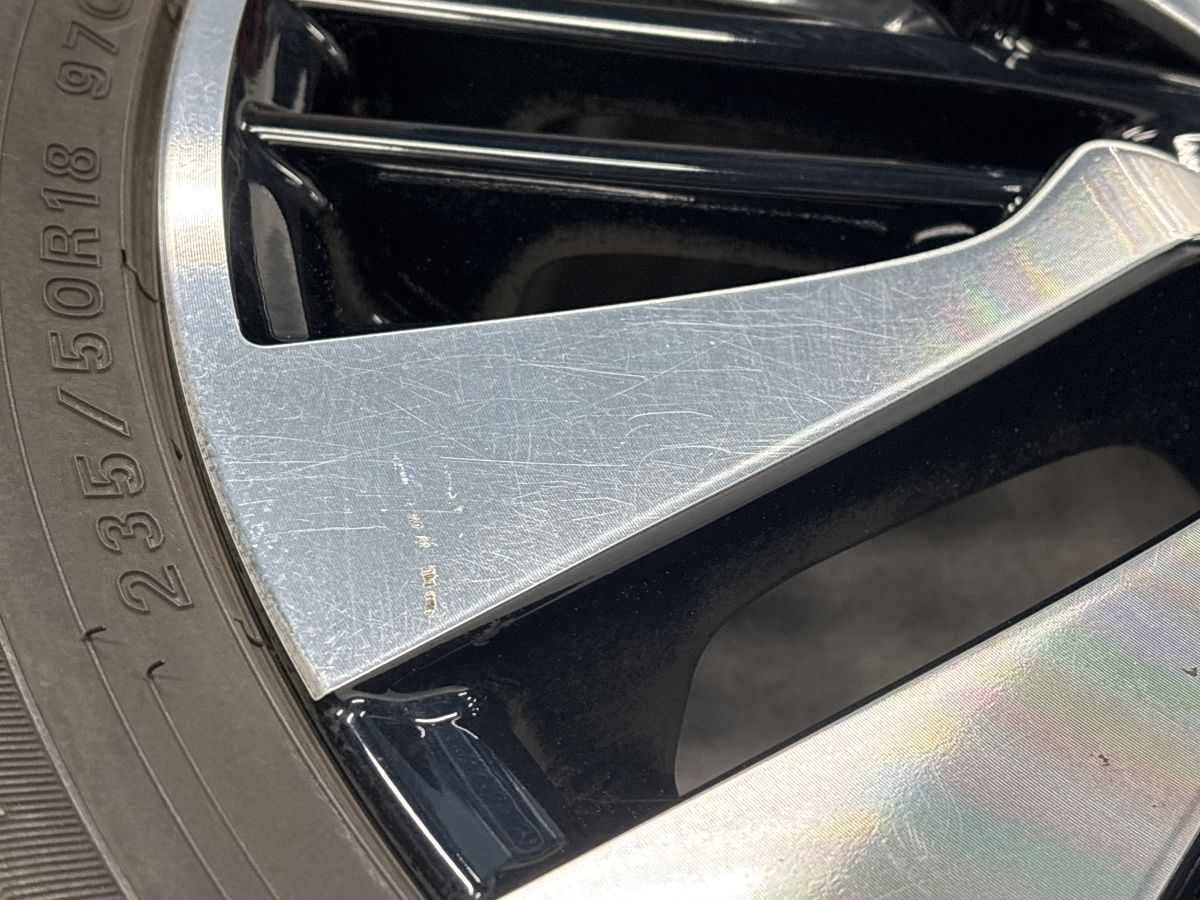 交換用に】トヨタ 30 後期 アルファード 純正 18in 7.5J +45 PCD114.3