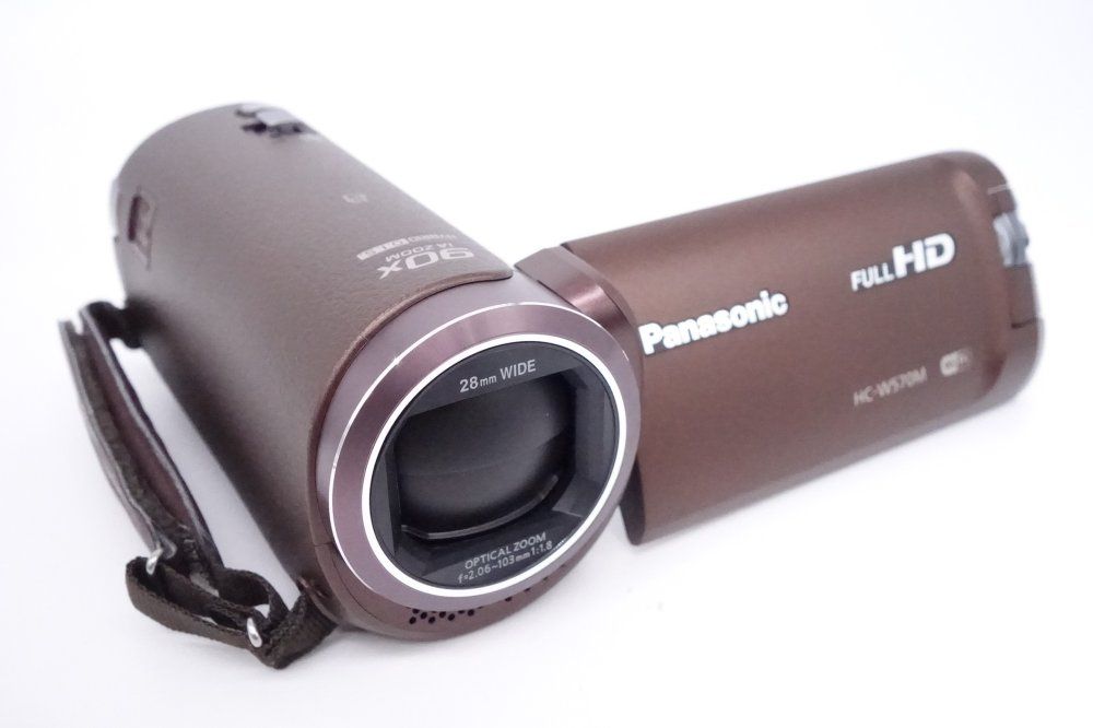 Panasonic デジタルハイビジョンビデオカメラ ブラウン 【美品】 パナソニック Panasonic デジタルハイビジョンビデオカメラ HC-W580M