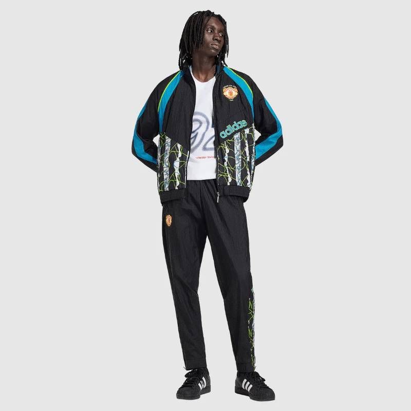 【送料無料・匿名配送】adidas Originals アディダス オリジナルス マンチェスターユナイテッド 1990 公式 復刻 トラックジャケット 黒 新品 正規品