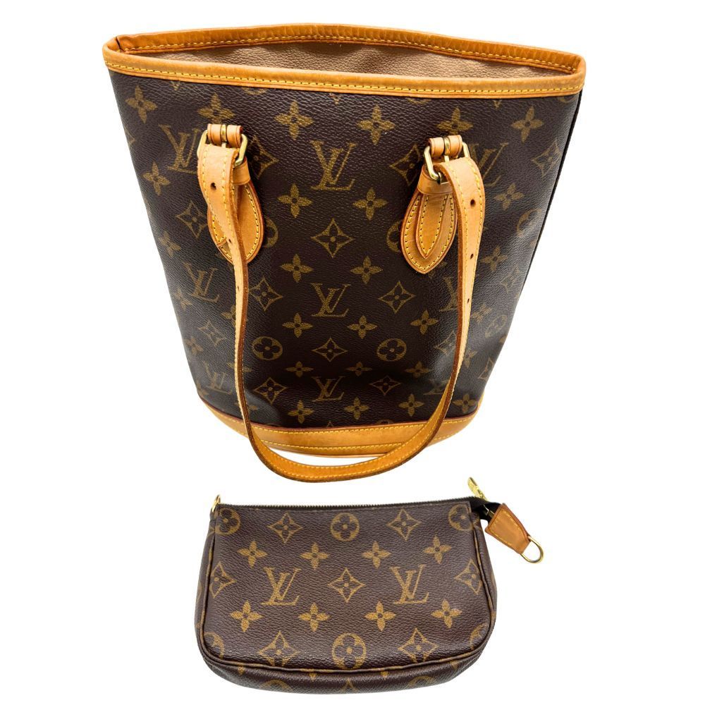 ルイヴィトン　モノグラム　バケット LOUIS VUITTON モノグラム バケットPM | Hedy