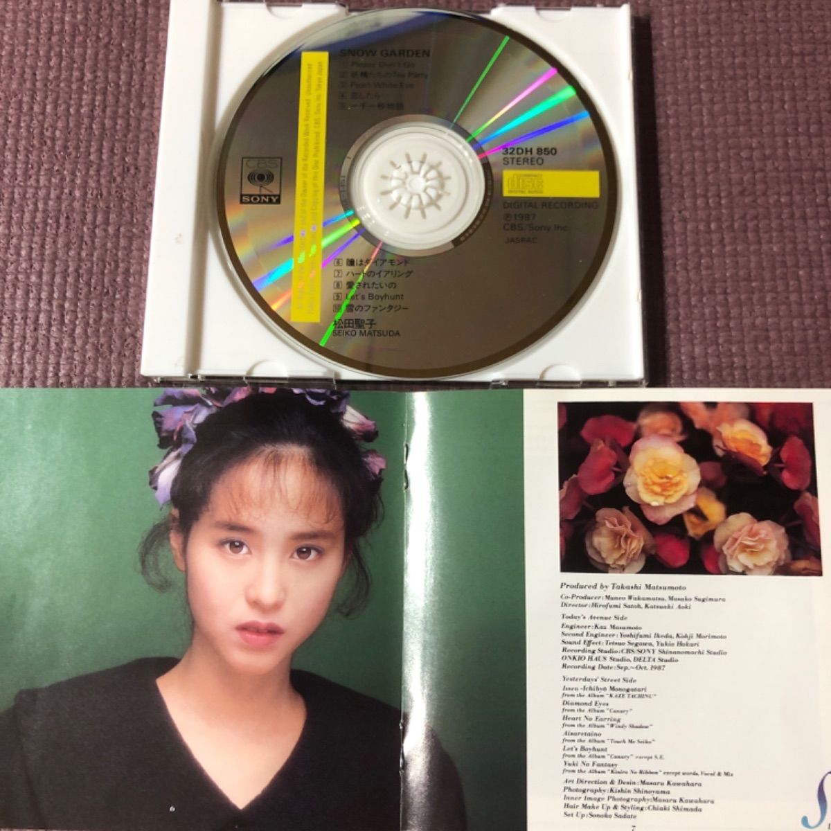 松田聖子アルバム3点『Snow Garden』『Citron』 『DIAMOND EXPRESSION