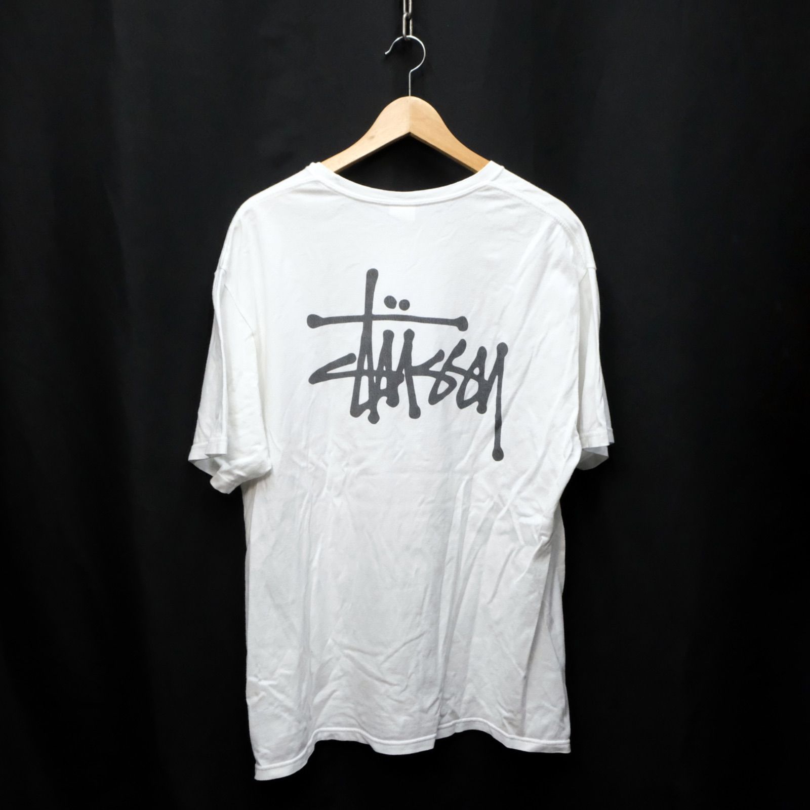 Stussy ショーンフォント バックプリント 半袖Tシャツ Mサイズ 