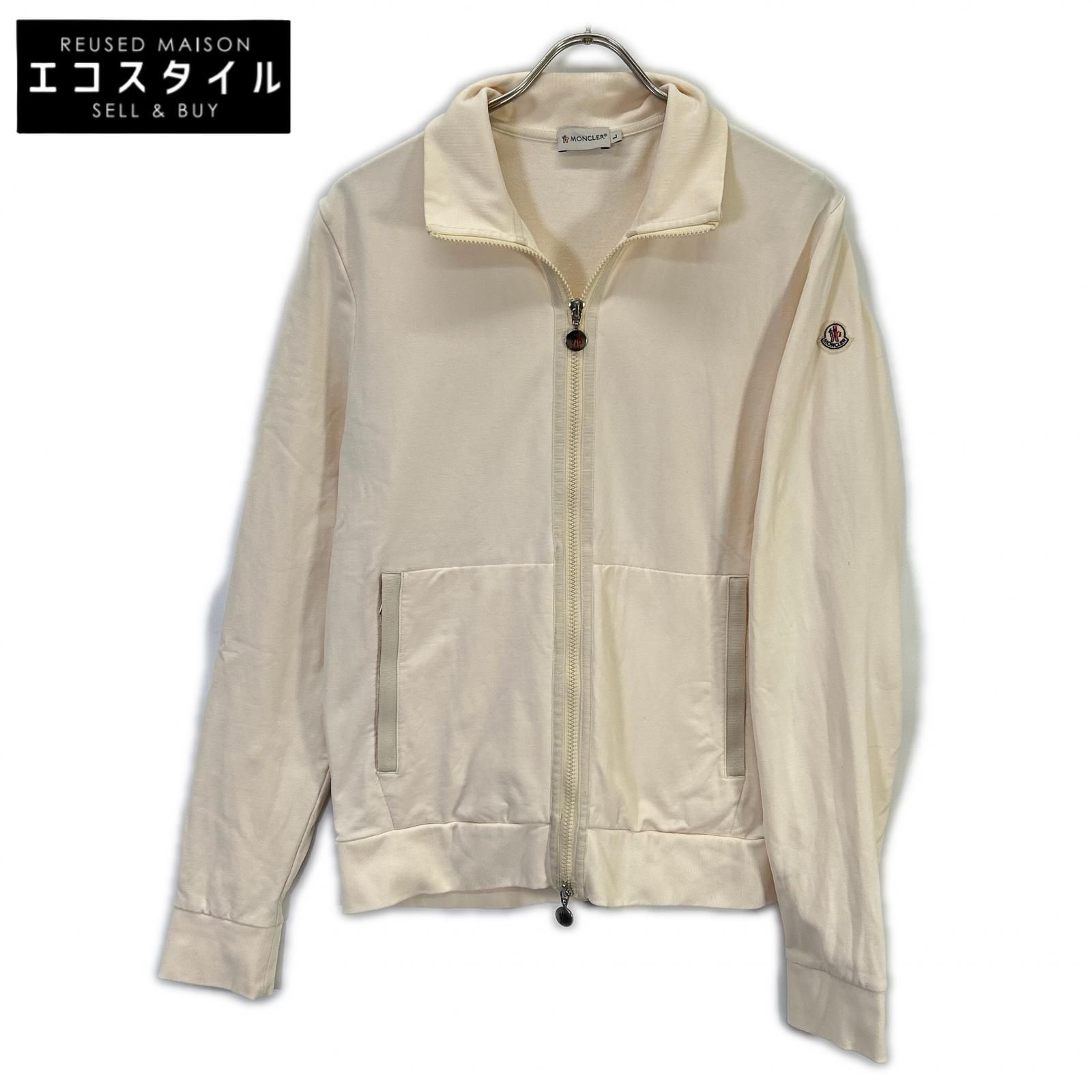MONCLER モンクレール maglia cardigan ｱｲﾎﾞﾘｰ 袖ﾛｺﾞ ｼﾞｯﾌﾟｱｯﾌﾟｼﾞｬｹｯﾄ 
