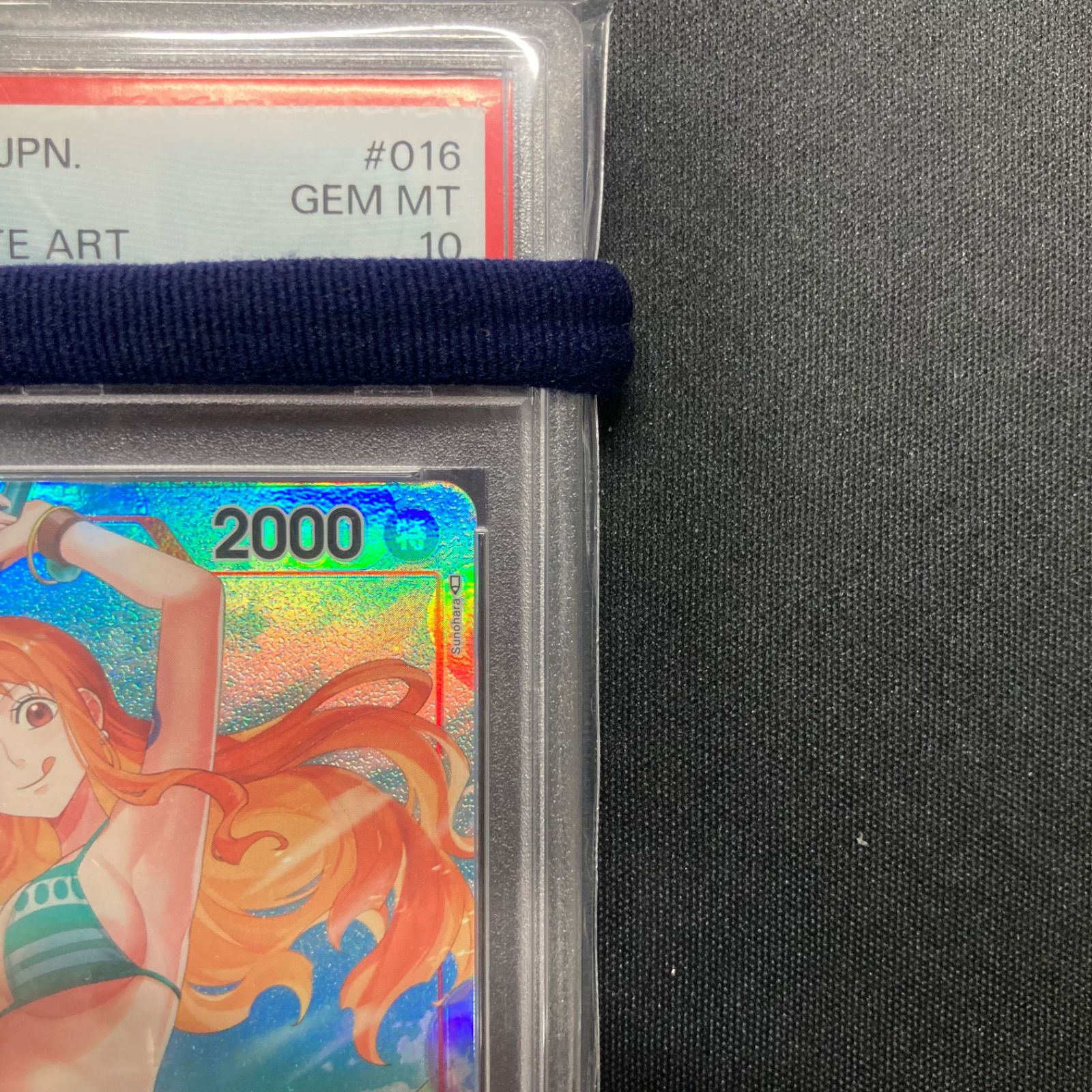 ワンピース PSA10 ナミ OP01-016 R パラレル A001 - メルカリ