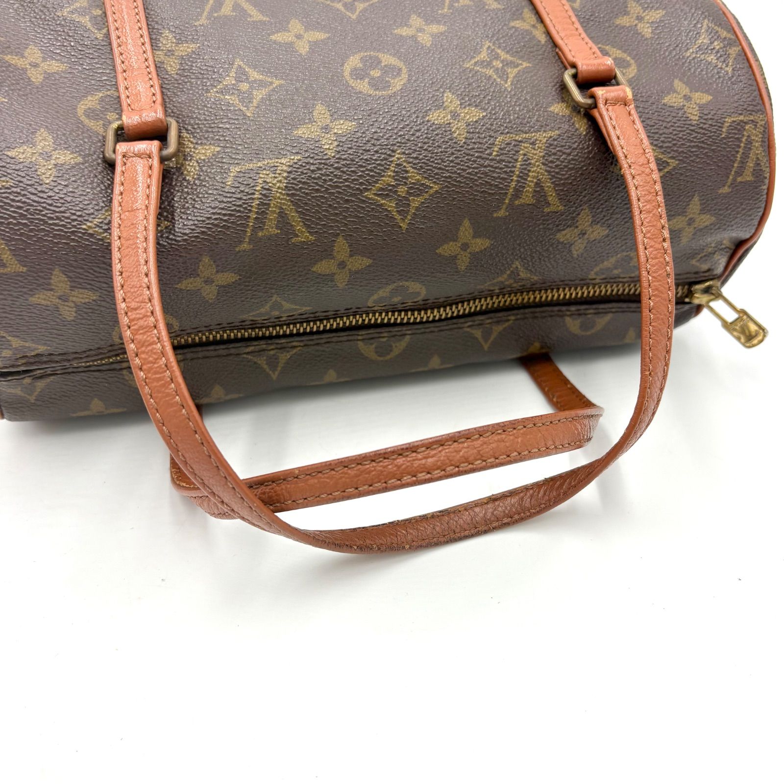 LOUIS VUITTON ルイヴィトン パピヨン26 モノグラム ハンドバッグ 筒型 