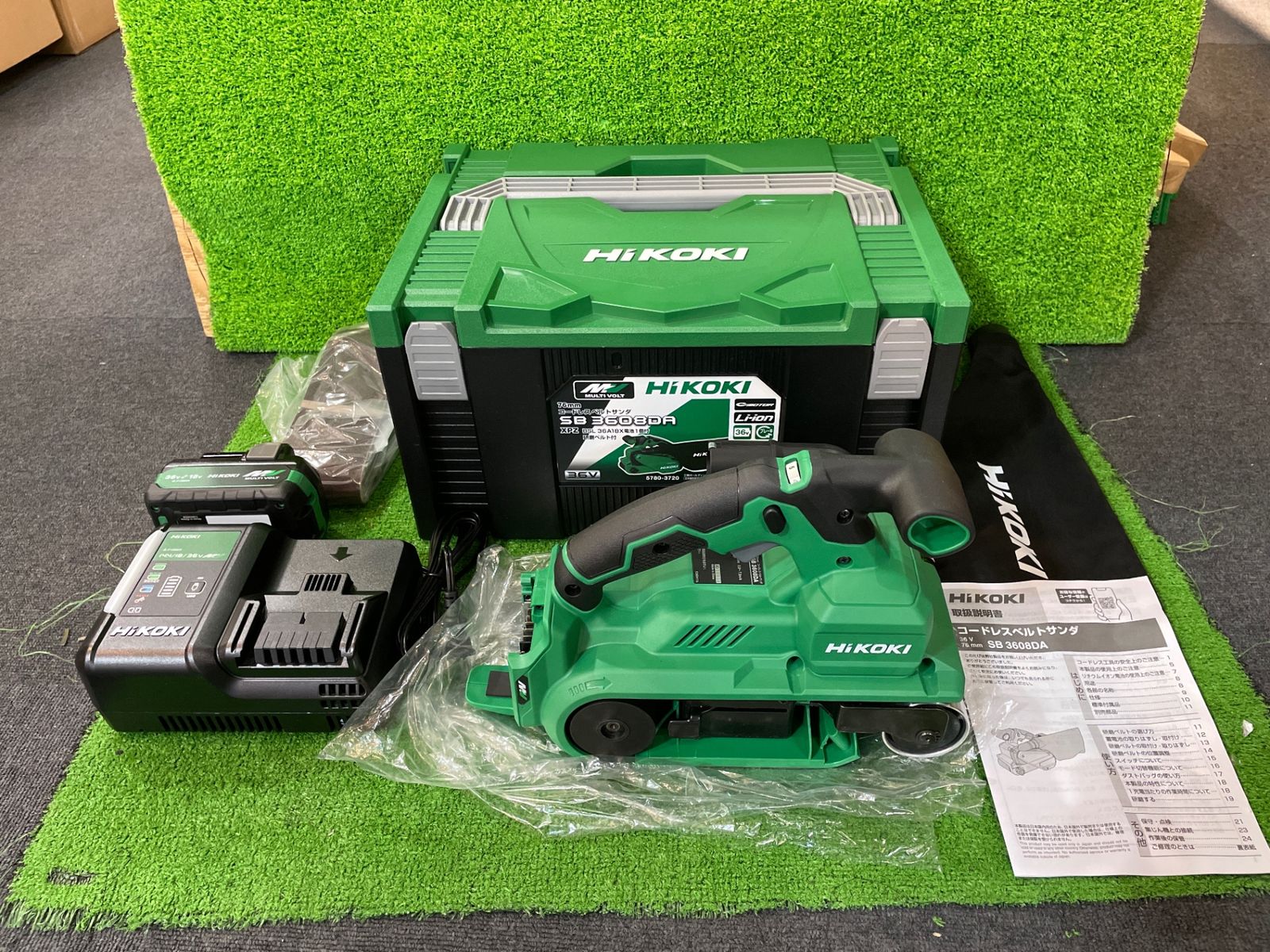 HIKOKI SB3608DA 76㎜コードレスベルトサンダ ※現状品・未使用品 (タ-688)