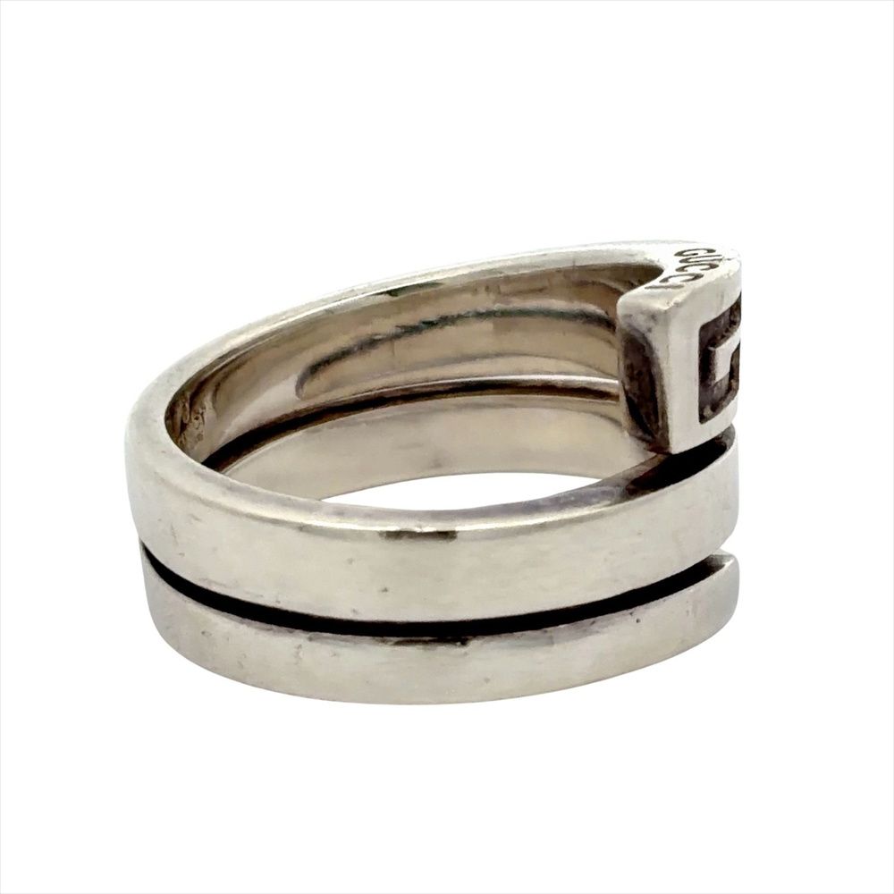 グッチ GUCCI スパイラル スネーク リング 指輪 #16 SV925 11.7g