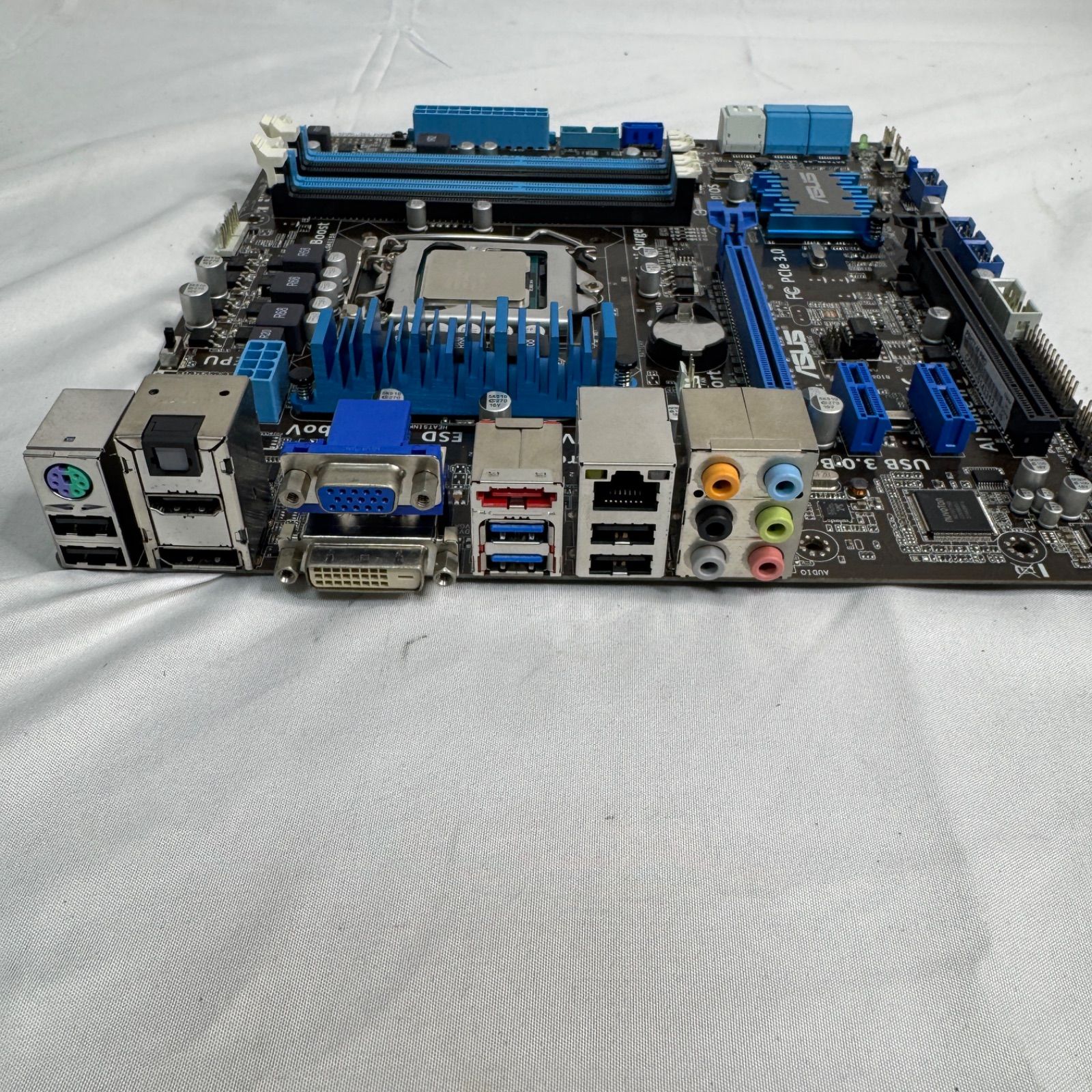 動作確認済/訳あり】ASUS P8H77-M PRO マザーボード + Intel Core i7